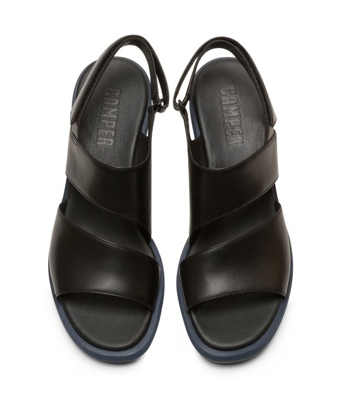 CAMPER（カンペール）の「[カンペール] KYRA / ストラップサンダル プレーントゥ 7.7cmヒール（サンダル・レディース・ブラック・25.0cm/24.0cm/23.0cm/23.5cm/22.0cm）」の4枚目の写真