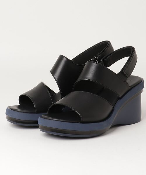CAMPER（カンペール）の「[カンペール] KYRA / ストラップサンダル プレーントゥ 7.7cmヒール（サンダル・レディース・ブラック・25.0cm/24.0cm/23.0cm/23.5cm/22.0cm）」の8枚目の写真