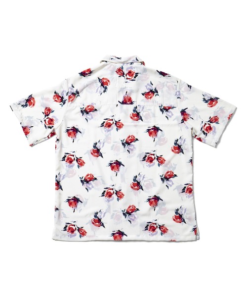 APPLEBUM(アップルバム)の「"Rose" S/S Aloha Shirt(シャツ/ブラウス・メンズ・ホワイト/ブラック・MEDIUM/LARGE/X-LARGE)」の3枚目の写真