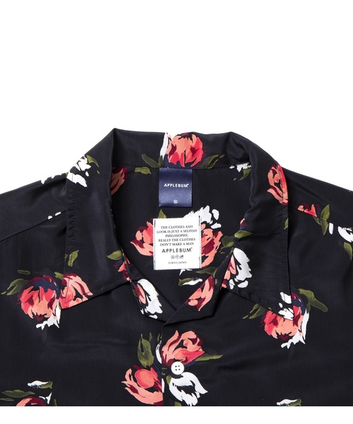 APPLEBUM(アップルバム)の「"Rose" S/S Aloha Shirt(シャツ/ブラウス・メンズ・ホワイト/ブラック・MEDIUM/LARGE/X-LARGE)」の8枚目の写真