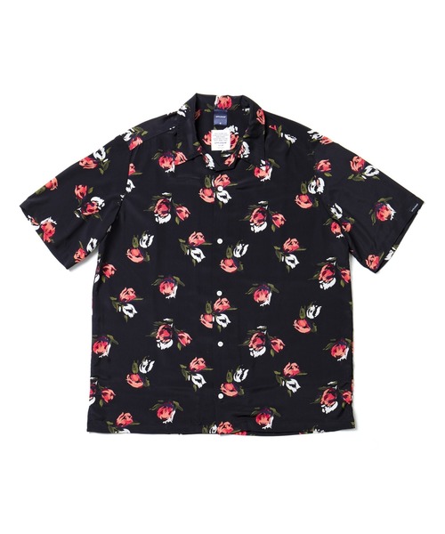 APPLEBUM(アップルバム)の「"Rose" S/S Aloha Shirt(シャツ/ブラウス・メンズ・ホワイト/ブラック・MEDIUM/LARGE/X-LARGE)」の14枚目の写真