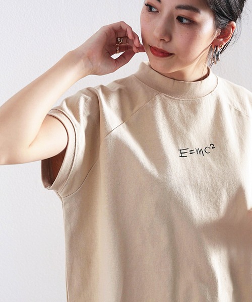 classicalelf(クラシカルエルフ)の「綿100%USAコットン。ゆるっとしたロゴがかわいい。ヘビロテ必須の大人Tシャツ。(Tシャツ/カットソー・レディース・ホワイト/ブラック/ベージュ/グリーン/モカ・MEDIUM/LARGE/X-LARGE/XX-LARGE)」の16枚目の写真