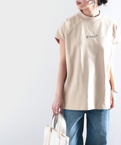 classicalelf(クラシカルエルフ)の「綿100%USAコットン。ゆるっとしたロゴがかわいい。ヘビロテ必須の大人Tシャツ。(Tシャツ/カットソー・レディース・ホワイト/ブラック/ベージュ/グリーン/モカ・MEDIUM/LARGE/X-LARGE/XX-LARGE)」の21枚目の写真