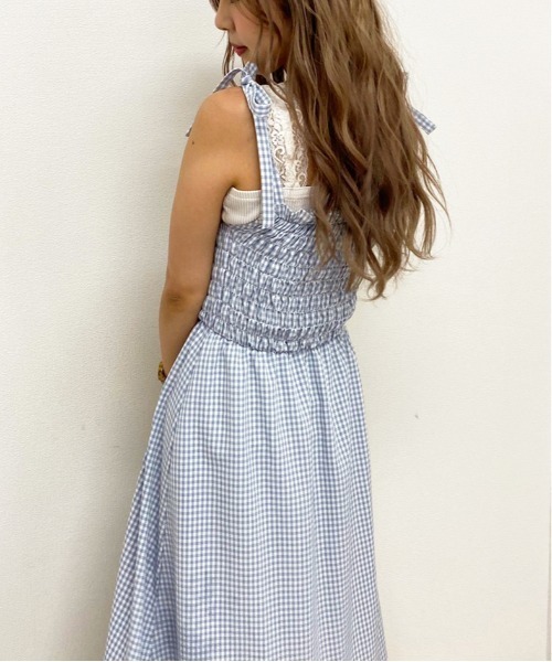 apres jour（アプレジュール）の「ギンガムワンピース【ZOZOTOWN限定