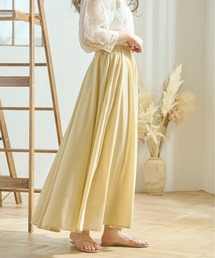 Ambre Neige | マチフレアスカート／【WEB/EC限定商品】(スカート)