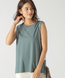 シルケットノースリTシャツ