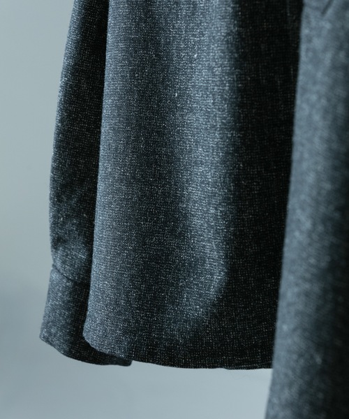 トップス COOTIE 20AW Melange Wool Work Shirt-M COOTIE / Melange Wool Work Shirt