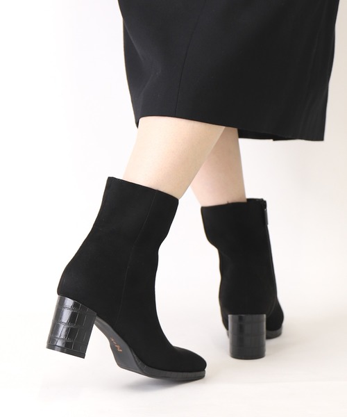 artemis by DIANA（アルテミスバイダイアナ）の「スクエアトゥショートブーツ（ブーツ・レディース・ブラック系その他/ダークベージュ/ブラック/ダークブラウン・23.5cm/22.5cm/24.5cm/25.0cm/24.0cm/23.0cm/22.0cm）」の12枚目の写真