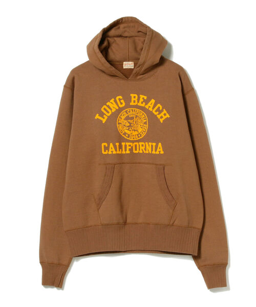 WHITESVILLE(ホワイツビル)の「WHITESVILLE / フードプルオーバー スウェット パーカー(スウェット・メンズ・ブラウン/ネイビー・LARGE/X-LARGE)」の3枚目の写真