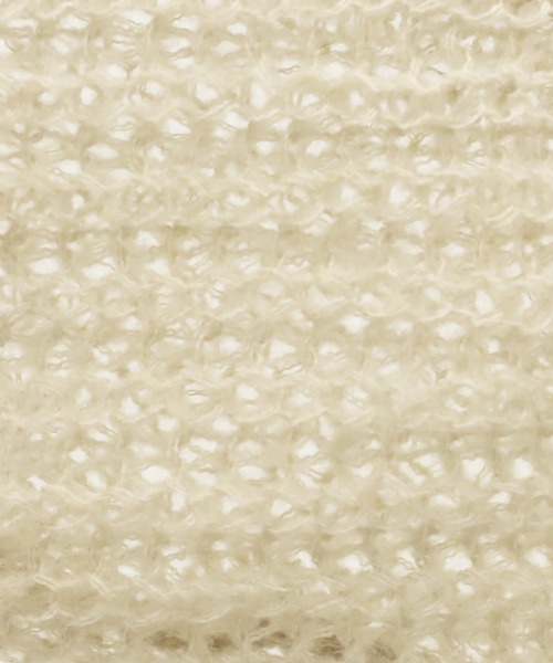 PairPair(ペアペア)の「ワイドスリーブシアーニット(ニット/セーター・レディース・ベージュ/ライトブラウン/ボルドー・FREE)」の11枚目の写真