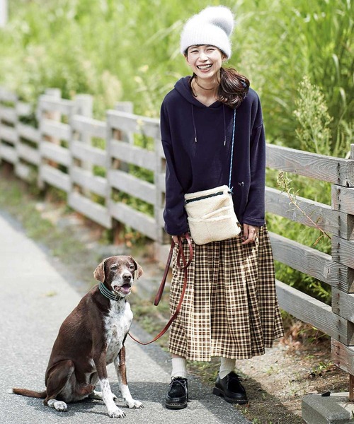 サニークラウズ トップス Sunny お散歩に行こうパーカー レディース パーカー パーカー Sunny Clouds サニークラウズ の ファッション