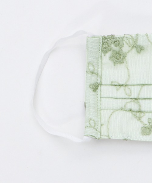 axes femme（アクシーズファム）の「繊細レースマスク（マスク・レディース・ブラック/ブラウン/ピンク/ラベンダー/ブルー/グリーン/ホワイト・MEDIUM）」の14枚目の写真