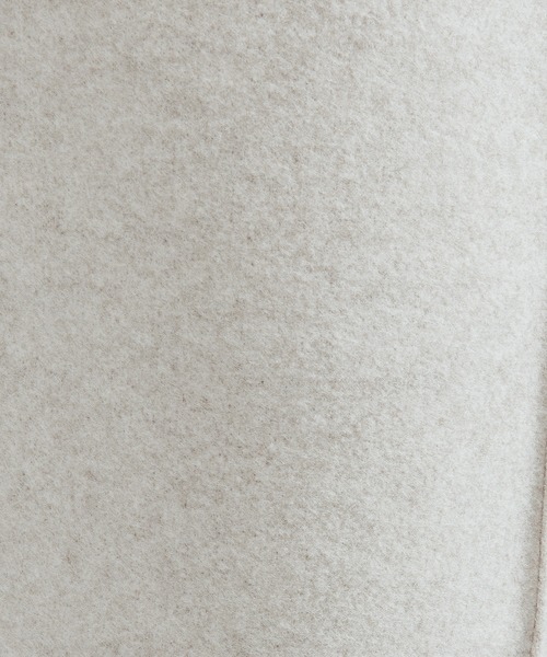 epnok(エプノック)の「パイピングノーカラージャケット(ノーカラーコート・メンズ・ダークブラウン/グレイッシュベージュ・MEDIUM/LARGE)」の18枚目の写真