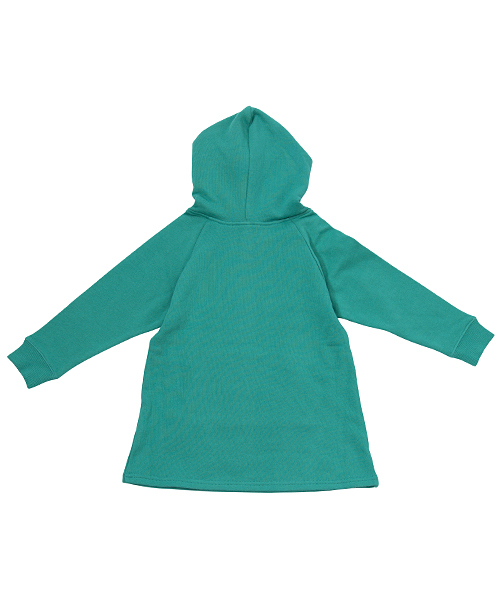 X-girl Stages（エックスガールステージス）の「SWEAT HOODIE DRESS PILE LOGO (4T～7T)/ ワンピース / スウェット（ワンピース・キッズ・ブラック/アッシュ/グリーン/ピンク・4T/6T/7T/5T）」の5枚目の写真