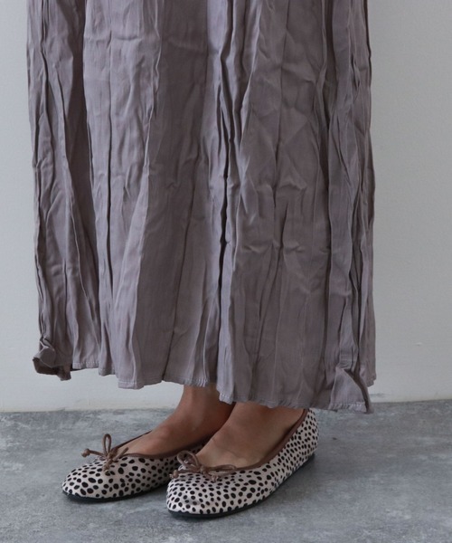 archives(アルシーヴ)の「畦編みチュニックプルオーバー+シワ加工ワンピースSET(ワンピース・レディース・ベージュ/オフホワイト/マスタード・MEDIUM)」の21枚目の写真