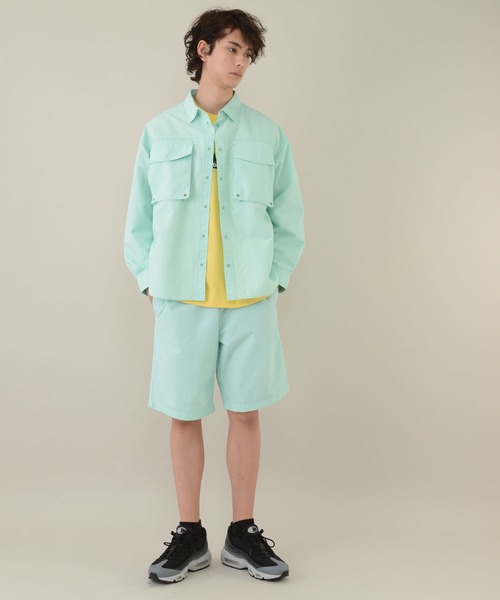 FIRST DOWN(ファーストダウン)の「ベンチレーション ロングスリーブ シャツ(シャツ/ブラウス・メンズ・スカイブルー/ブラック/グレー/ベージュ/リアルツリーカモ・M/L/XL/S)」の11枚目の写真