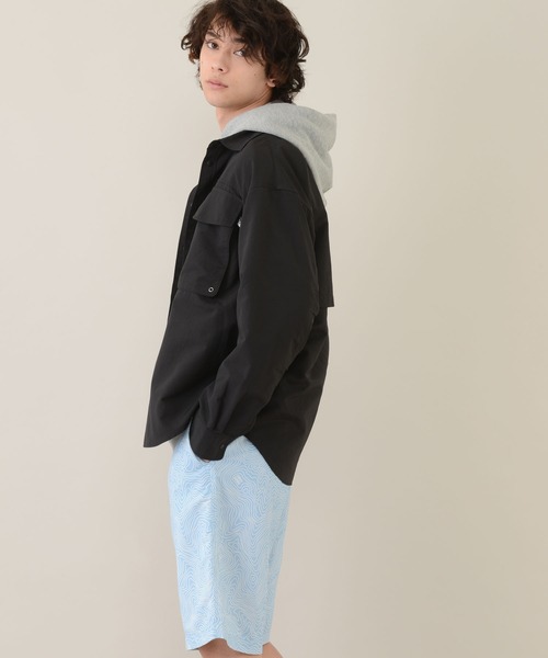 FIRST DOWN(ファーストダウン)の「ベンチレーション ロングスリーブ シャツ(シャツ/ブラウス・メンズ・スカイブルー/ブラック/グレー/ベージュ/リアルツリーカモ・M/L/XL/S)」の8枚目の写真