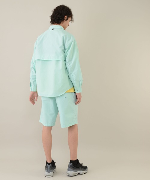 FIRST DOWN(ファーストダウン)の「ベンチレーション ロングスリーブ シャツ(シャツ/ブラウス・メンズ・スカイブルー/ブラック/グレー/ベージュ/リアルツリーカモ・M/L/XL/S)」の12枚目の写真