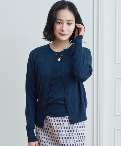 カーディガン カシミヤコットンニット / S レディース v_427545_01.jpg?$500$
