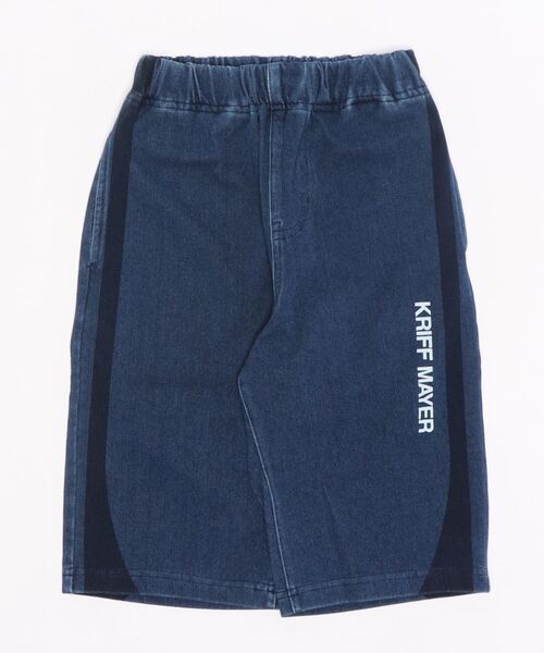 KRIFF MAYER（クリフメイヤー）の「ナミノリカットデニム（デニムパンツ・キッズ・ダークブルー/ネイビー/ライトブルー/サックスブルー・150/120/140/130/170/160）」の21枚目の写真