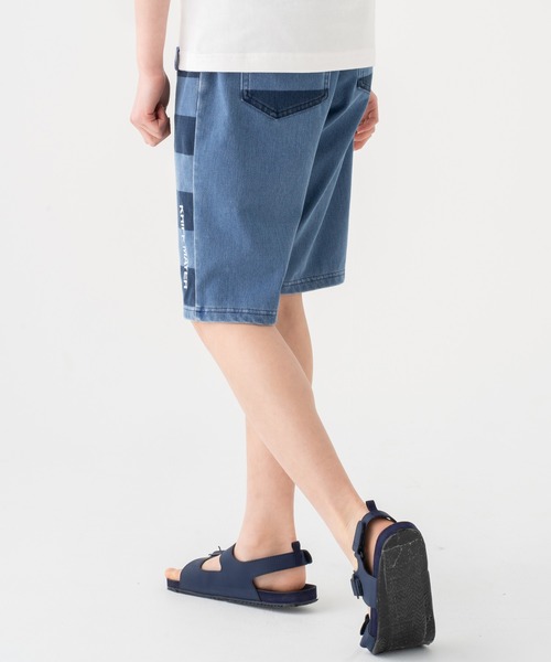 KRIFF MAYER（クリフメイヤー）の「ナミノリカットデニム（デニムパンツ・キッズ・ダークブルー/ネイビー/ライトブルー/サックスブルー・150/120/140/130/170/160）」の11枚目の写真