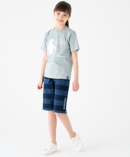 KRIFF MAYER（クリフメイヤー）の「ナミノリカットデニム（デニムパンツ・キッズ・ダークブルー/ネイビー/ライトブルー/サックスブルー・150/120/140/130/170/160）」の15枚目の写真