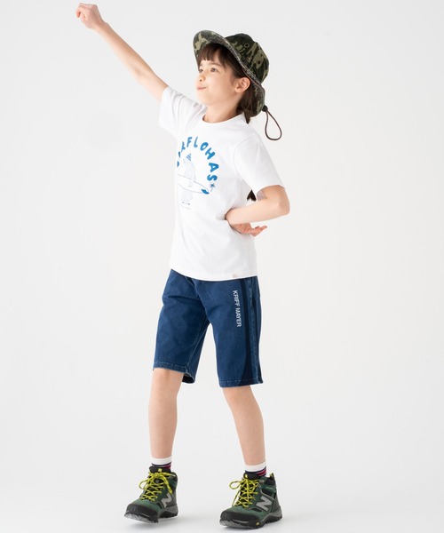 KRIFF MAYER（クリフメイヤー）の「ナミノリカットデニム（デニムパンツ・キッズ・ダークブルー/ネイビー/ライトブルー/サックスブルー・150/120/140/130/170/160）」の20枚目の写真