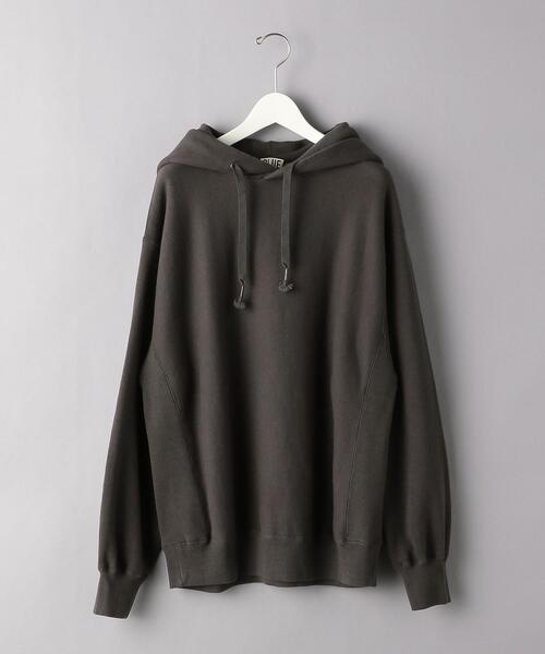 BLUE(ブルー)の「<BLUE(ブルー)> ワイド スウェット パーカ(パーカー・メンズ・ホワイト/ブラック/オレンジ・MEDIUM/LARGE)」の2枚目の写真