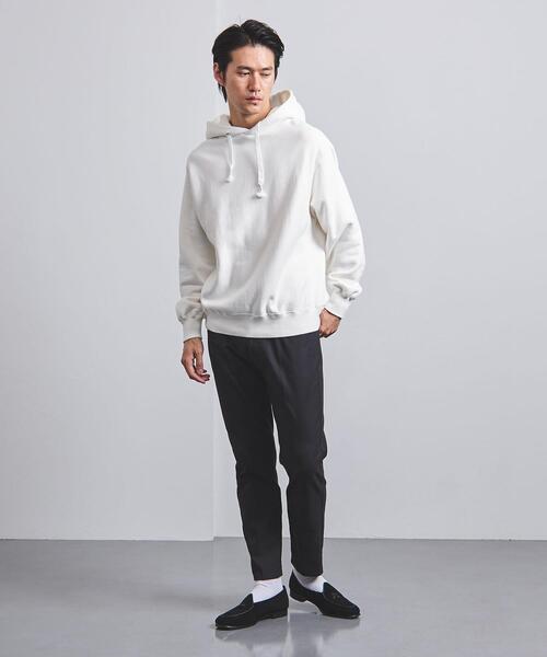 BLUE(ブルー)の「<BLUE(ブルー)> ワイド スウェット パーカ(パーカー・メンズ・ホワイト/ブラック/オレンジ・MEDIUM/LARGE)」の8枚目の写真