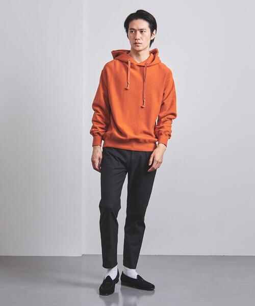 BLUE(ブルー)の「<BLUE(ブルー)> ワイド スウェット パーカ(パーカー・メンズ・ホワイト/ブラック/オレンジ・MEDIUM/LARGE)」の9枚目の写真