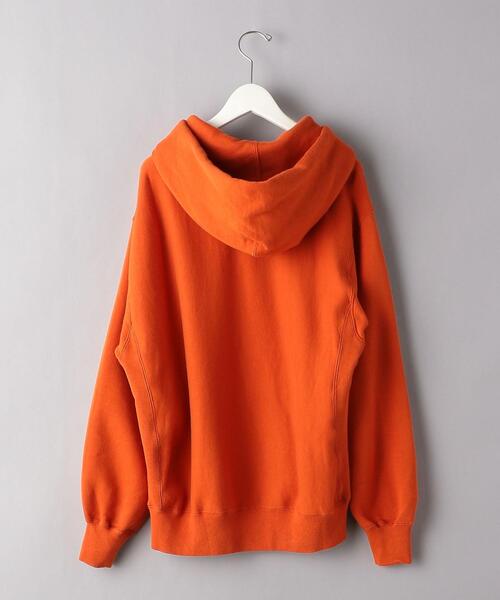 BLUE(ブルー)の「<BLUE(ブルー)> ワイド スウェット パーカ(パーカー・メンズ・ホワイト/ブラック/オレンジ・MEDIUM/LARGE)」の11枚目の写真