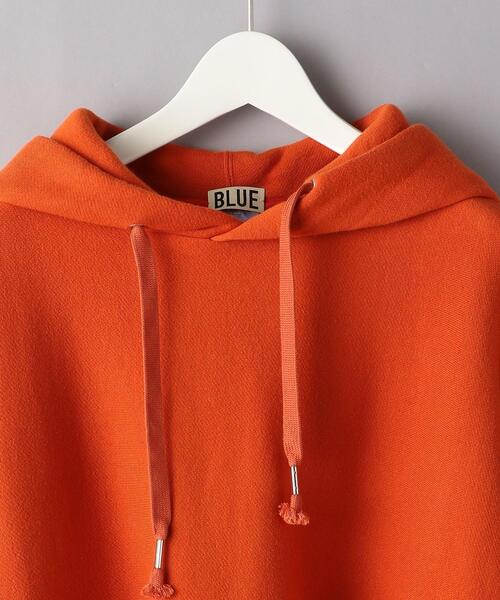 BLUE(ブルー)の「<BLUE(ブルー)> ワイド スウェット パーカ(パーカー・メンズ・ホワイト/ブラック/オレンジ・MEDIUM/LARGE)」の12枚目の写真