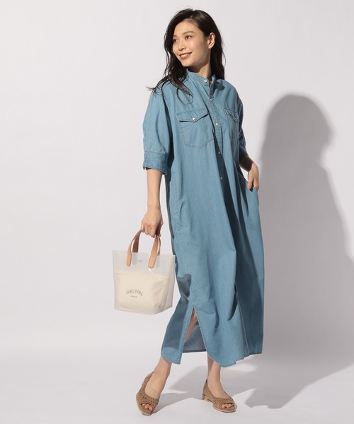 セール Lee リー バンドカラーシャツワンピース ワンピース Lee リー のファッション通販 Zozotown セール Lee リー バンドカラーシャツワンピース ワンピース Lee リー のファッション通販 Zozotown
