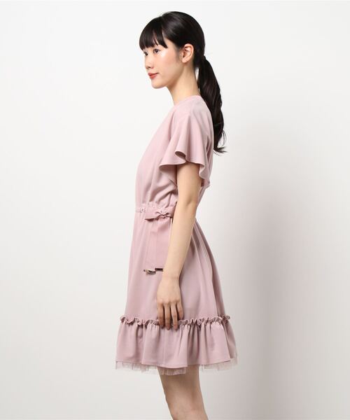 LODISPOTTO（ロディスポット）の「プリンセスカットワンピース（ワンピース・レディース・ベージュ/ピンク・MEDIUM）」の3枚目の写真