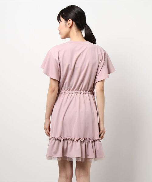 LODISPOTTO（ロディスポット）の「プリンセスカットワンピース（ワンピース・レディース・ベージュ/ピンク・MEDIUM）」の4枚目の写真