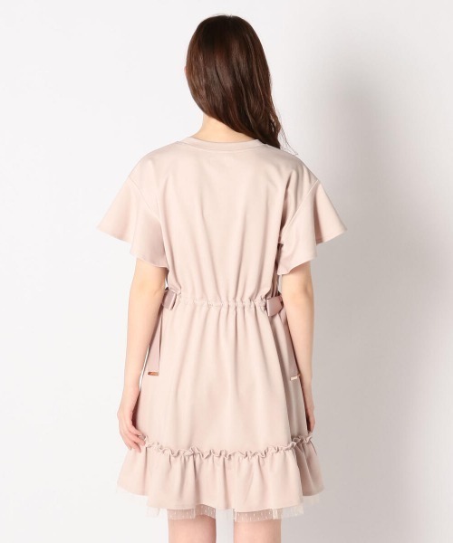 LODISPOTTO（ロディスポット）の「プリンセスカットワンピース（ワンピース・レディース・ベージュ/ピンク・MEDIUM）」の6枚目の写真