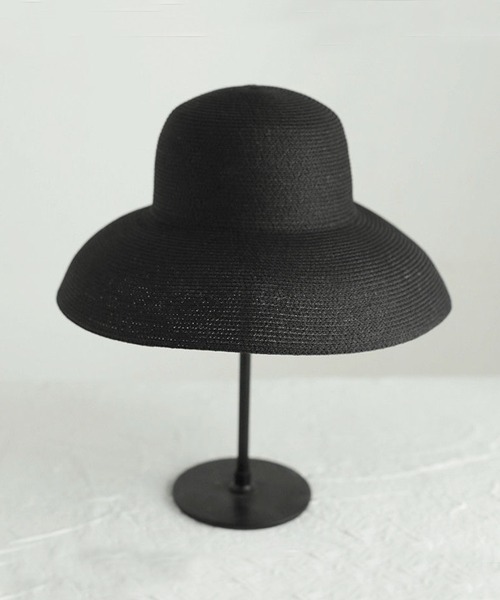 aimoha（アイモハ）の「シンプルハット（ハット・レディース・ブラック/ベージュ/オフホワイト・MEDIUM）」の3枚目の写真