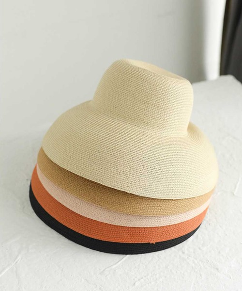 aimoha（アイモハ）の「シンプルハット（ハット・レディース・ブラック/ベージュ/オフホワイト・MEDIUM）」の10枚目の写真