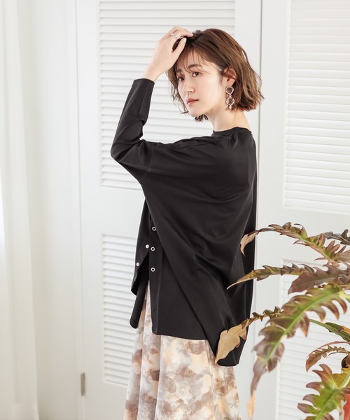 un dix cors（アンディコール）の「サークルチェーンピアス（ピアス（両耳用）・レディース・シルバー・FREE）」の5枚目の写真