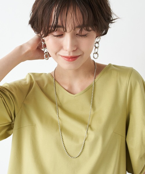 un dix cors（アンディコール）の「サークルチェーンピアス（ピアス（両耳用）・レディース・シルバー・FREE）」の13枚目の写真