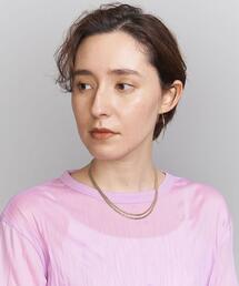 BEAUTY&YOUTH UNITED ARROWS | BY メタルフラットチェーンダブルネックレス(ネックレス)