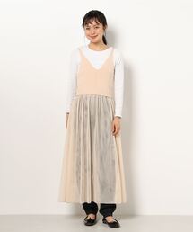 ROSE BUD（ローズバッド）の「チュールドッキングニットキャミ