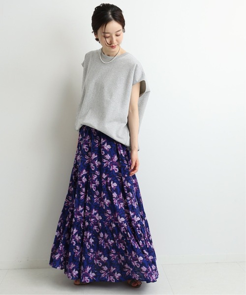 IENA（イエナ）の「ドライウラケコクーンプルオーバー◆（Tシャツ/カットソー・レディース・ホワイト/ライトグレー/グレー・FREE）」の6枚目の写真