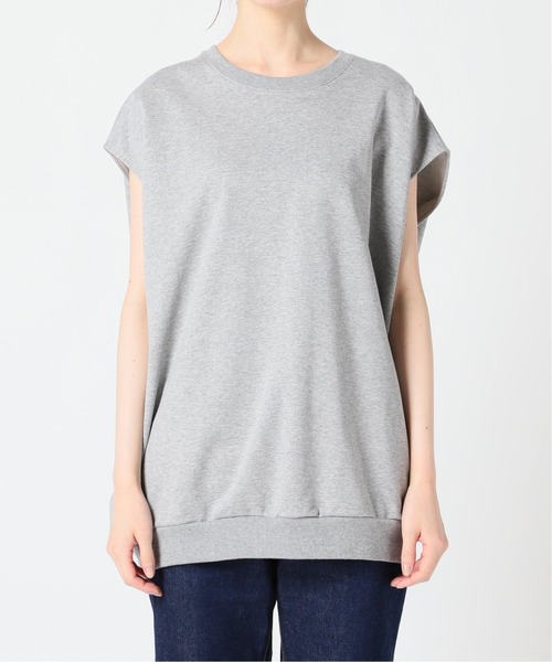 IENA（イエナ）の「ドライウラケコクーンプルオーバー◆（Tシャツ/カットソー・レディース・ホワイト/ライトグレー/グレー・FREE）」の4枚目の写真