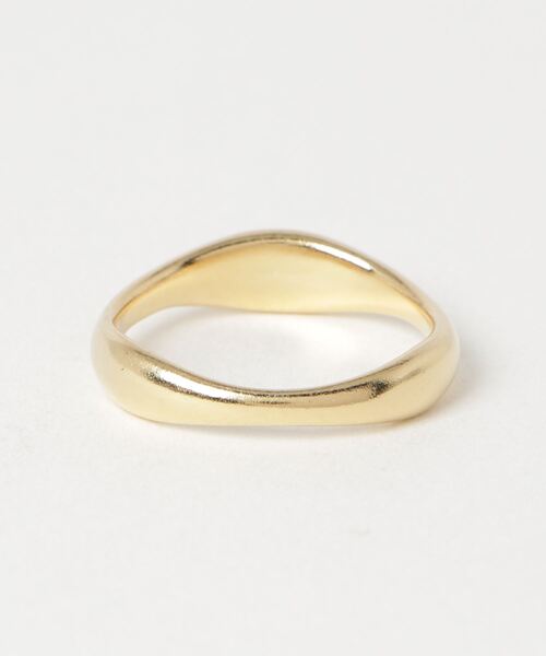 ANGIE（アンジー）の「ゴールドデザインリング（リング・レディース・ゴールド・FREE）」の4枚目の写真