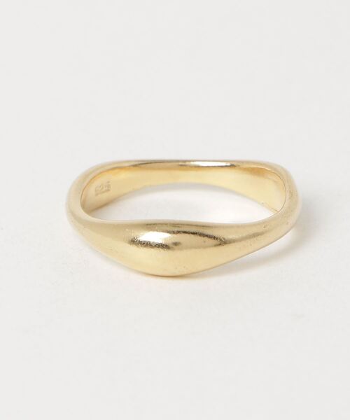 ANGIE（アンジー）の「ゴールドデザインリング（リング・レディース・ゴールド・FREE）」の2枚目の写真