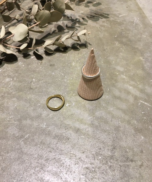 ANGIE（アンジー）の「ゴールドデザインリング（リング・レディース・ゴールド・FREE）」の3枚目の写真