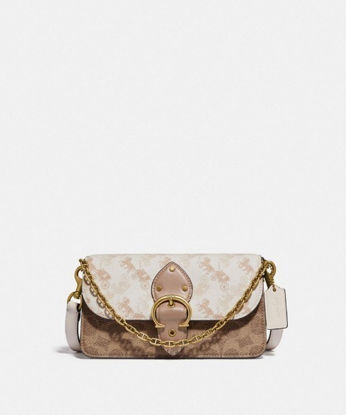 COACH(コーチ)の「ビート クロスボディ クラッチ シグネチャー キャンバス ウィズ ホース アンド キャリッジ(ショルダーバッグ・レディース・その他・フリ-)」の12枚目の写真