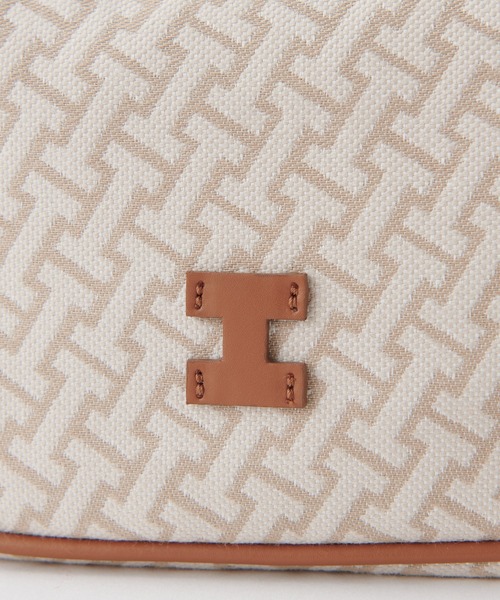 IACUCCI（イアクッチ）の「モノグランマ ポーチ JACQUARD/RUGA（ポーチ・レディース・ブラック/ベージュ/ライトグレー・FREE）」の20枚目の写真