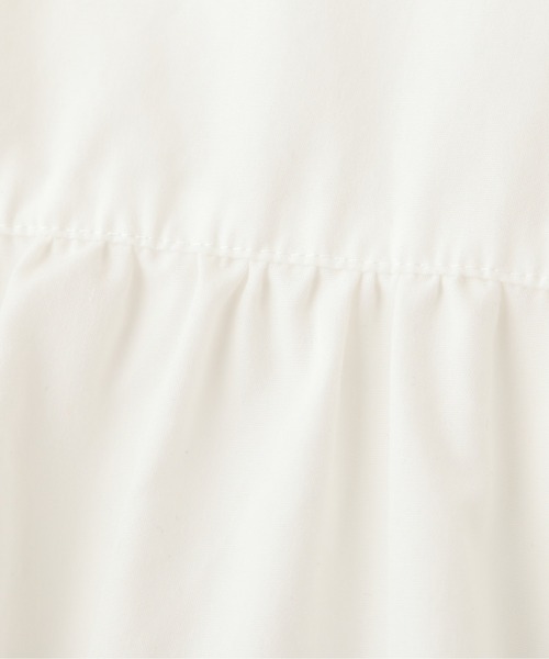 NATURAL BEAUTY BASIC（ナチュラルビューティーベーシック）の「TCティアードブラウス（シャツ/ブラウス・レディース・ブラック/ラベンダー/オフホワイト・MEDIUM/SMALL）」の12枚目の写真